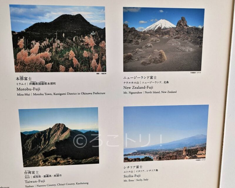 富士山世界遺産センター　展示