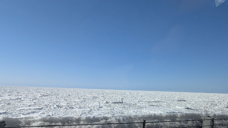 流氷　オホーツク　知床